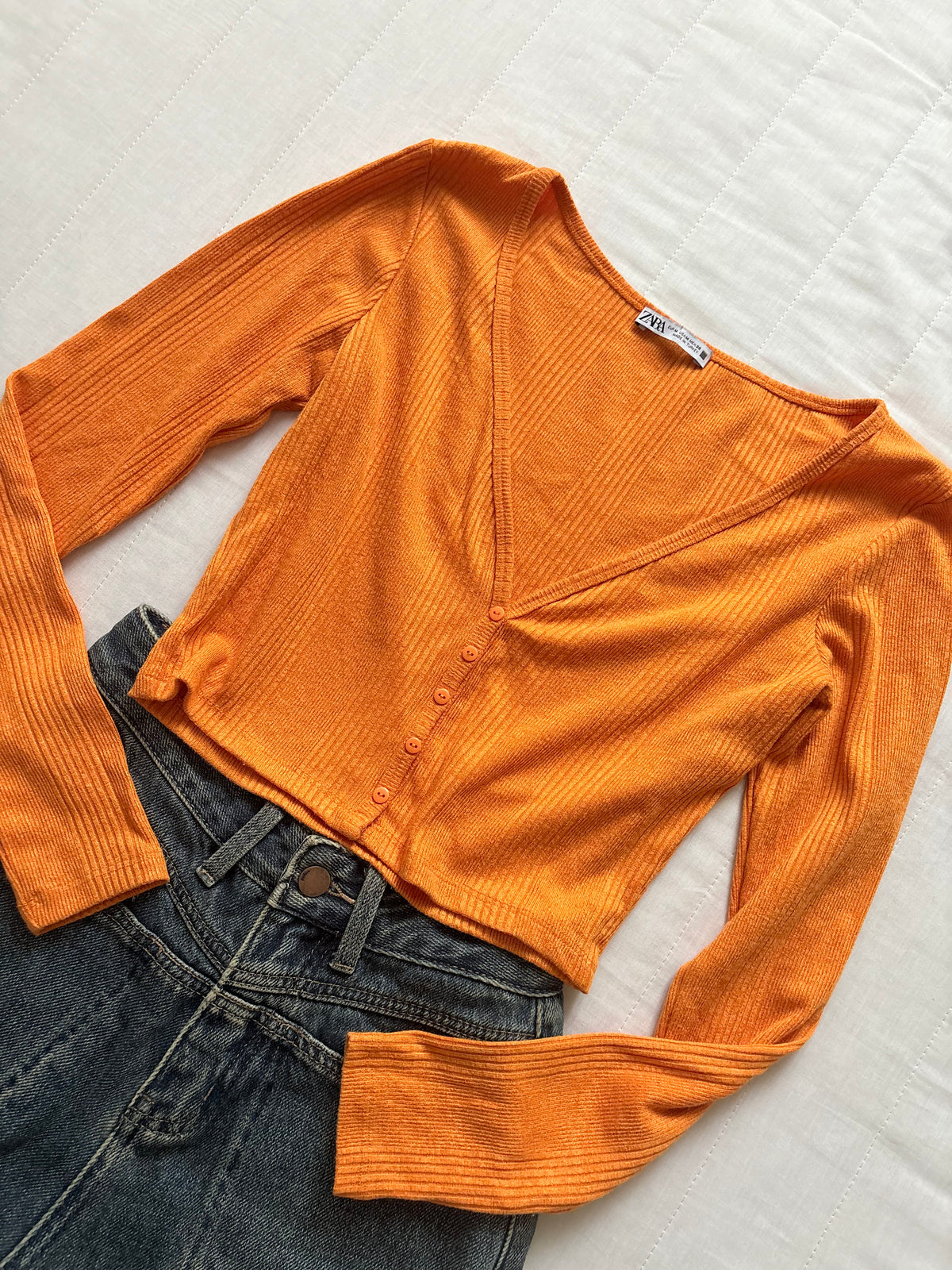 Orange top