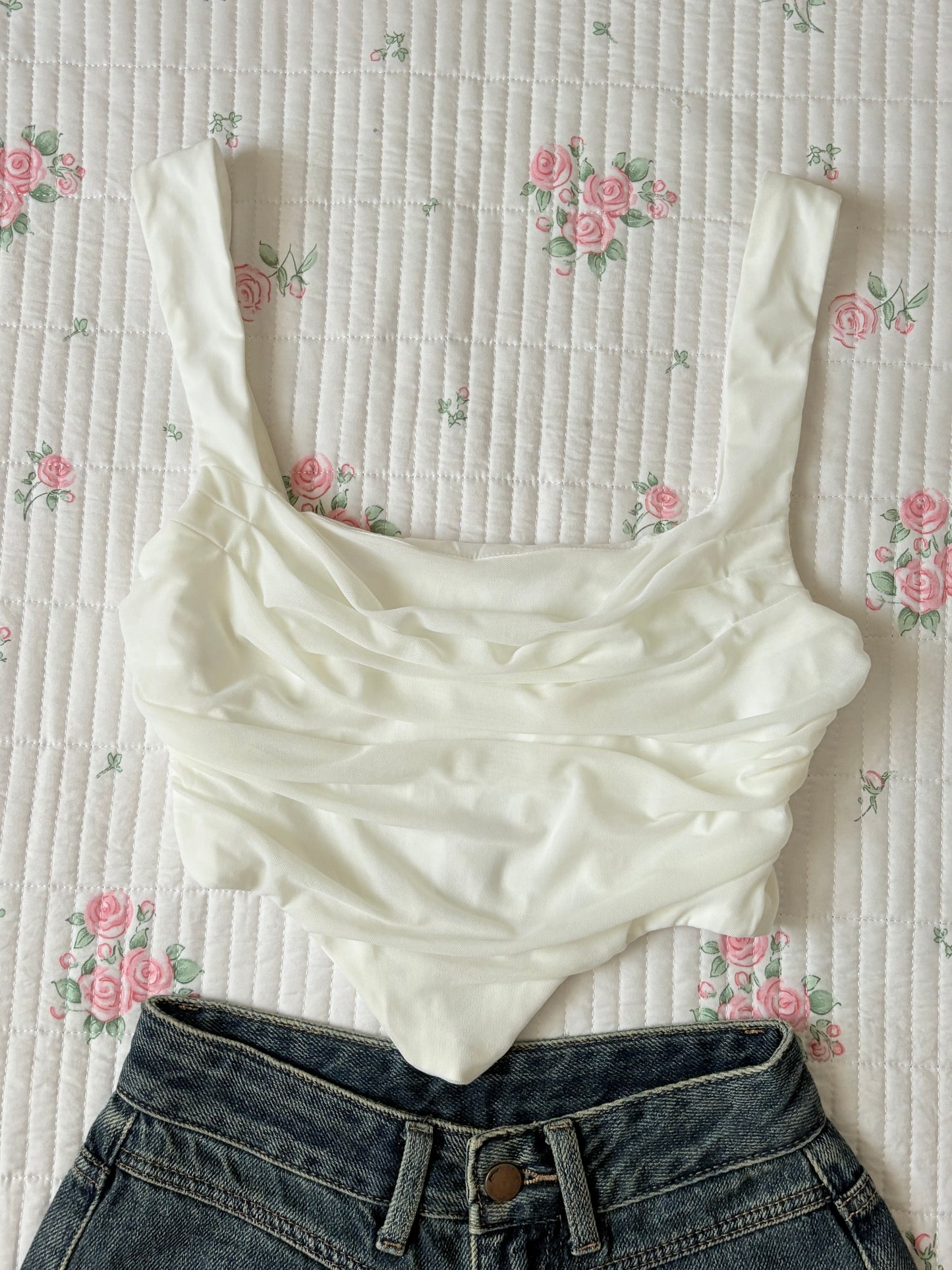 White corset
