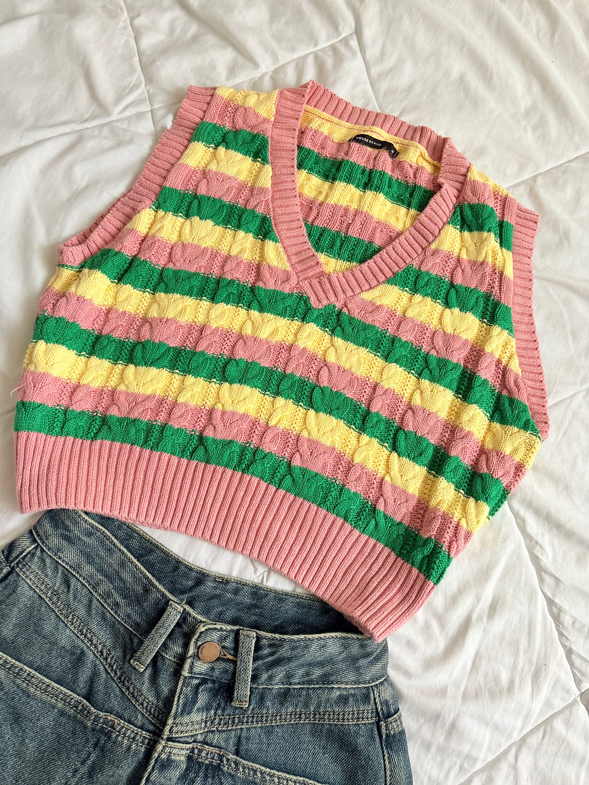 Colourful vest
