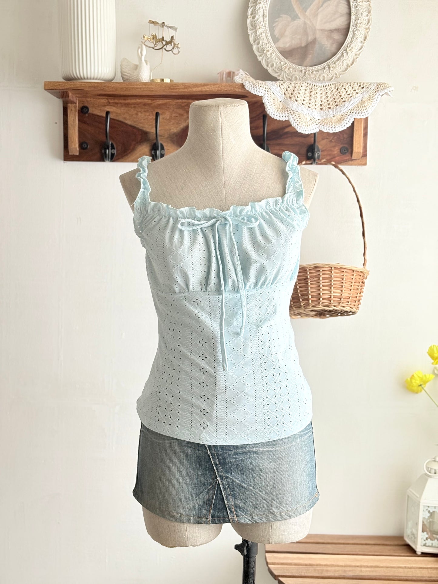 Blue doll top