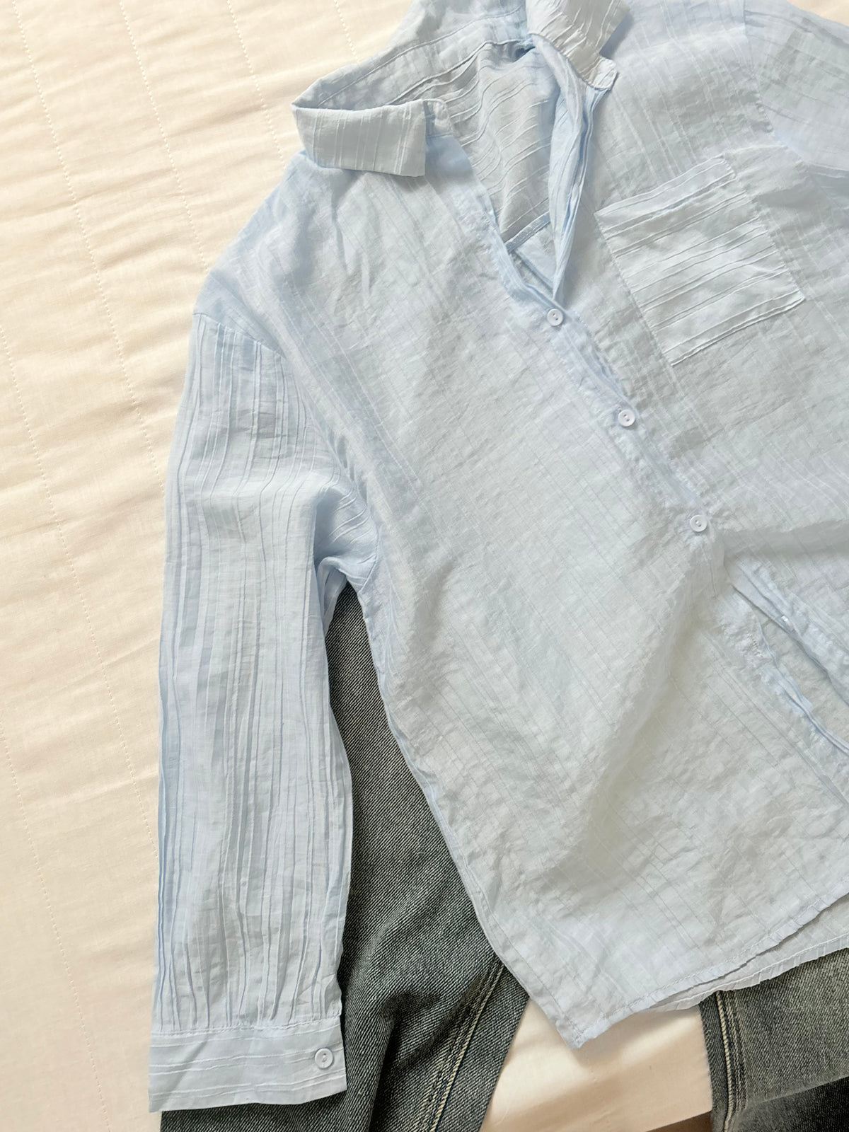 Blue shirt