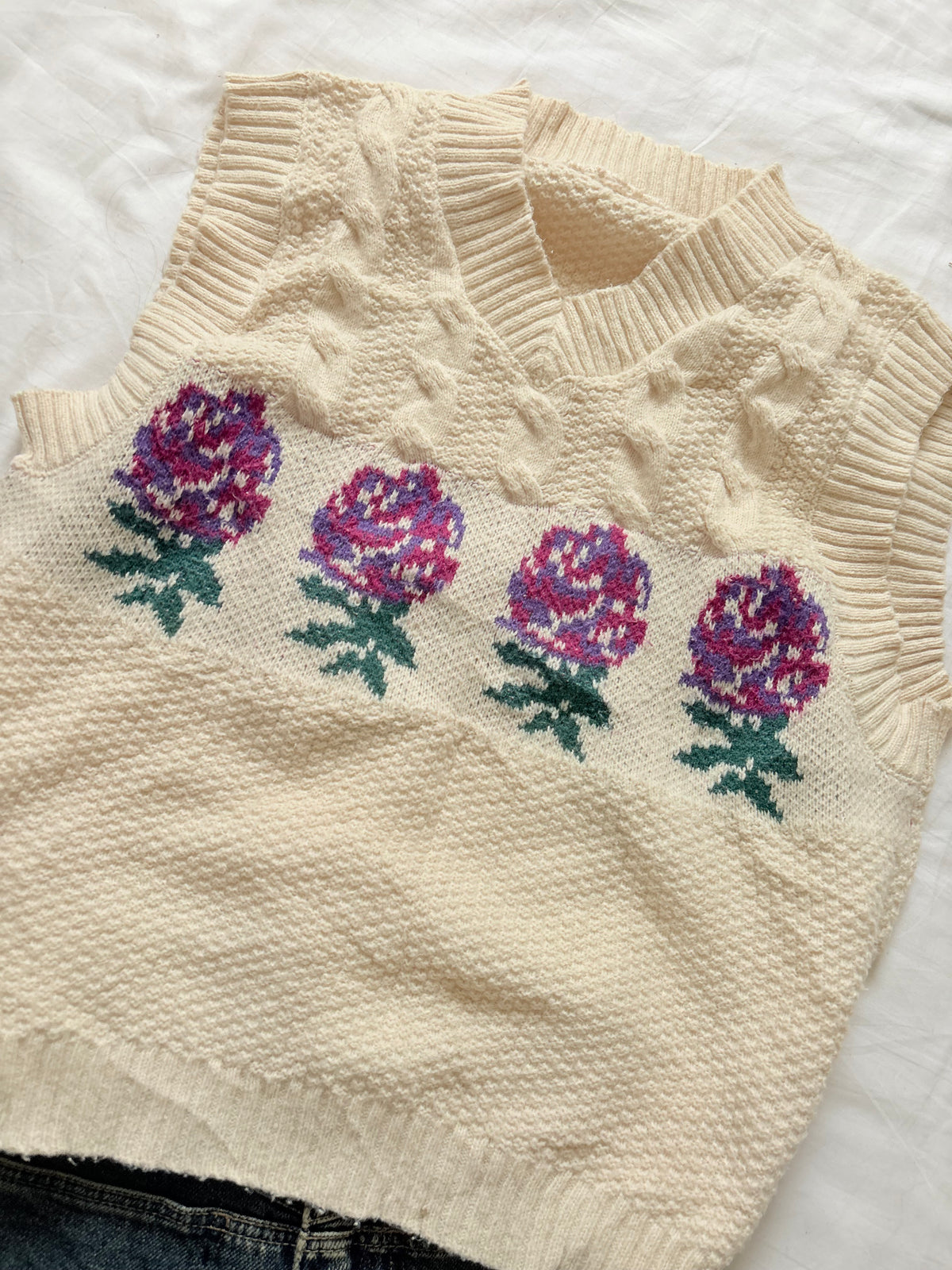 Floral vest