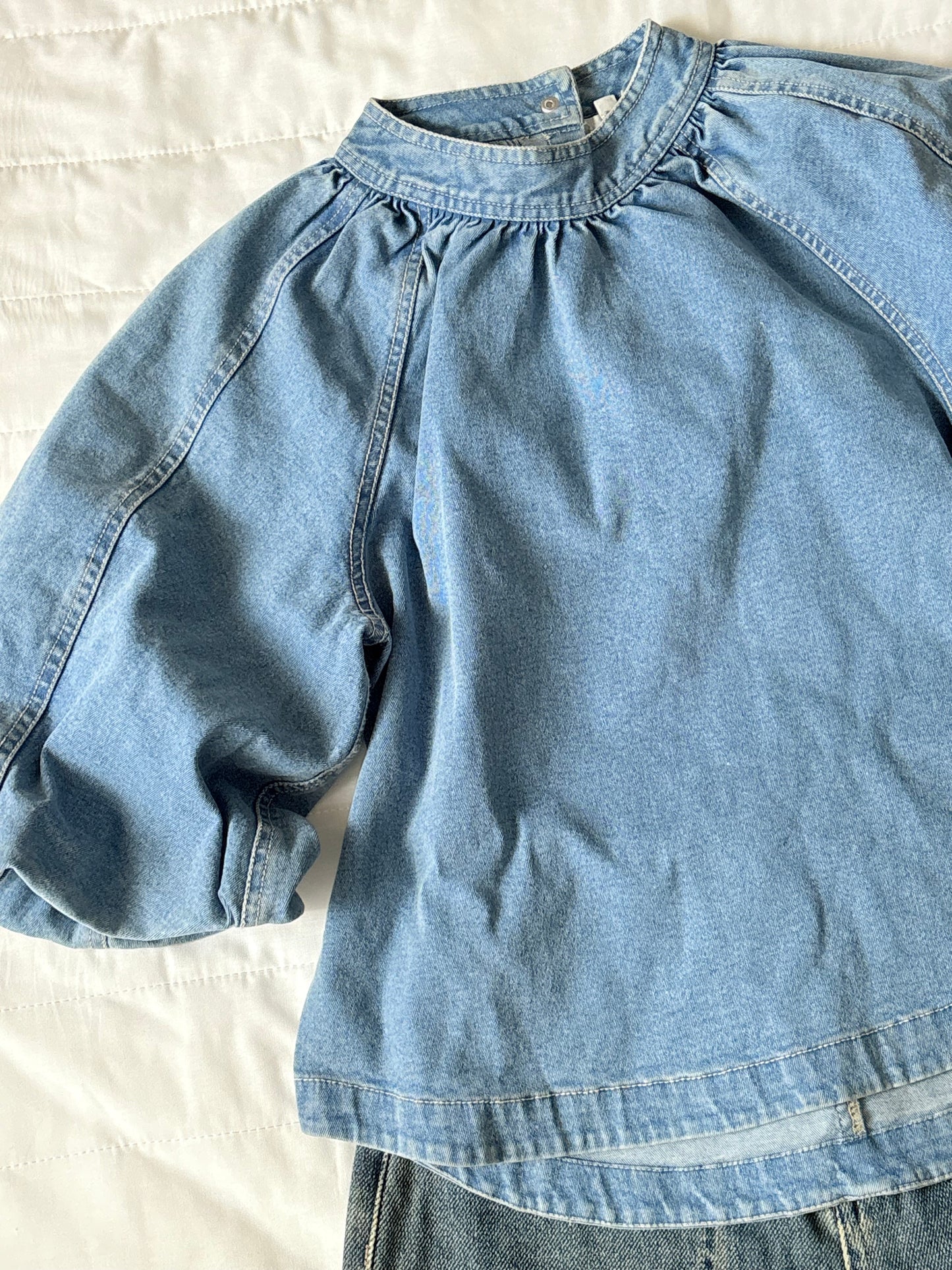 Denim top