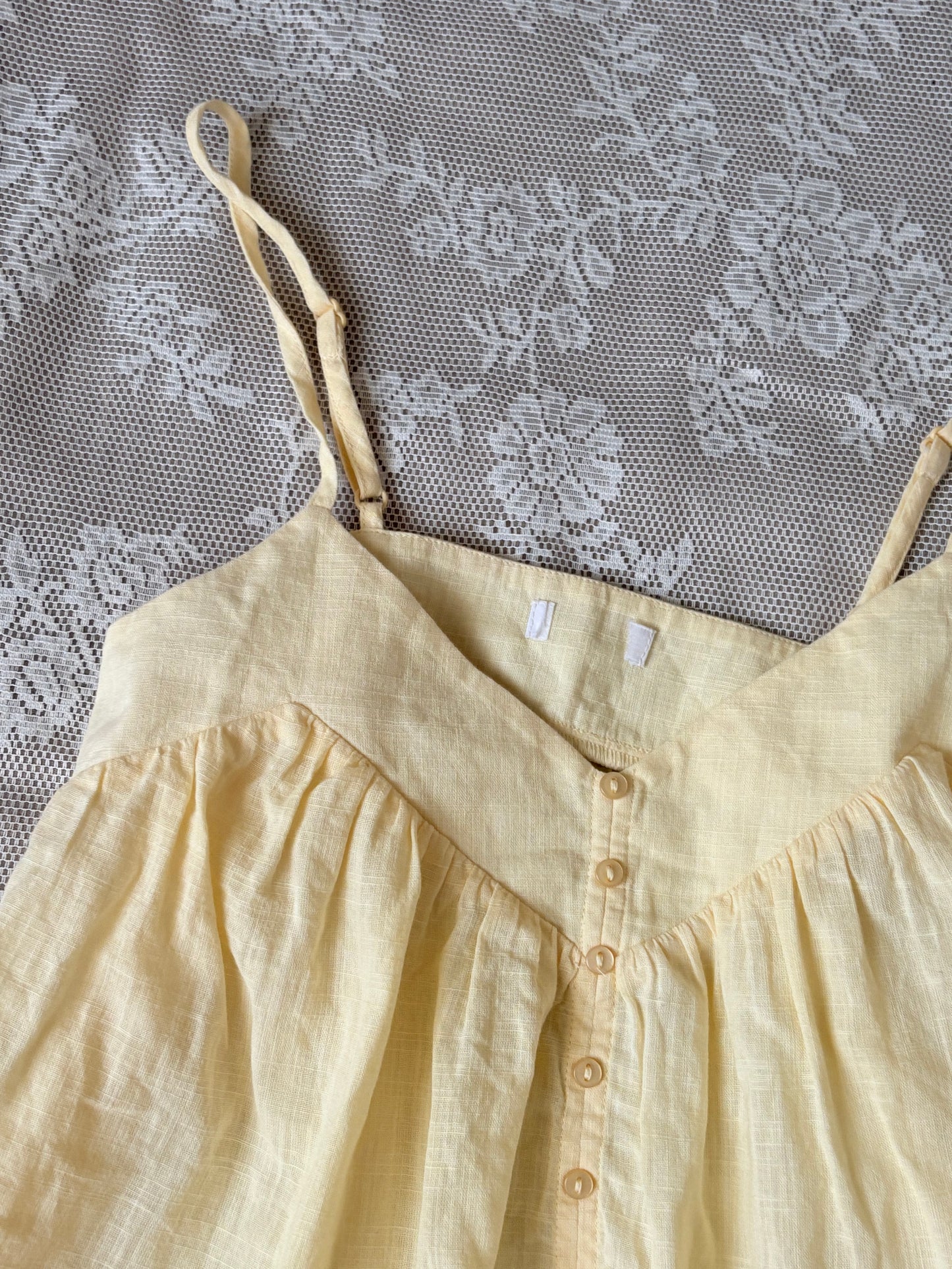 Yellow cami top