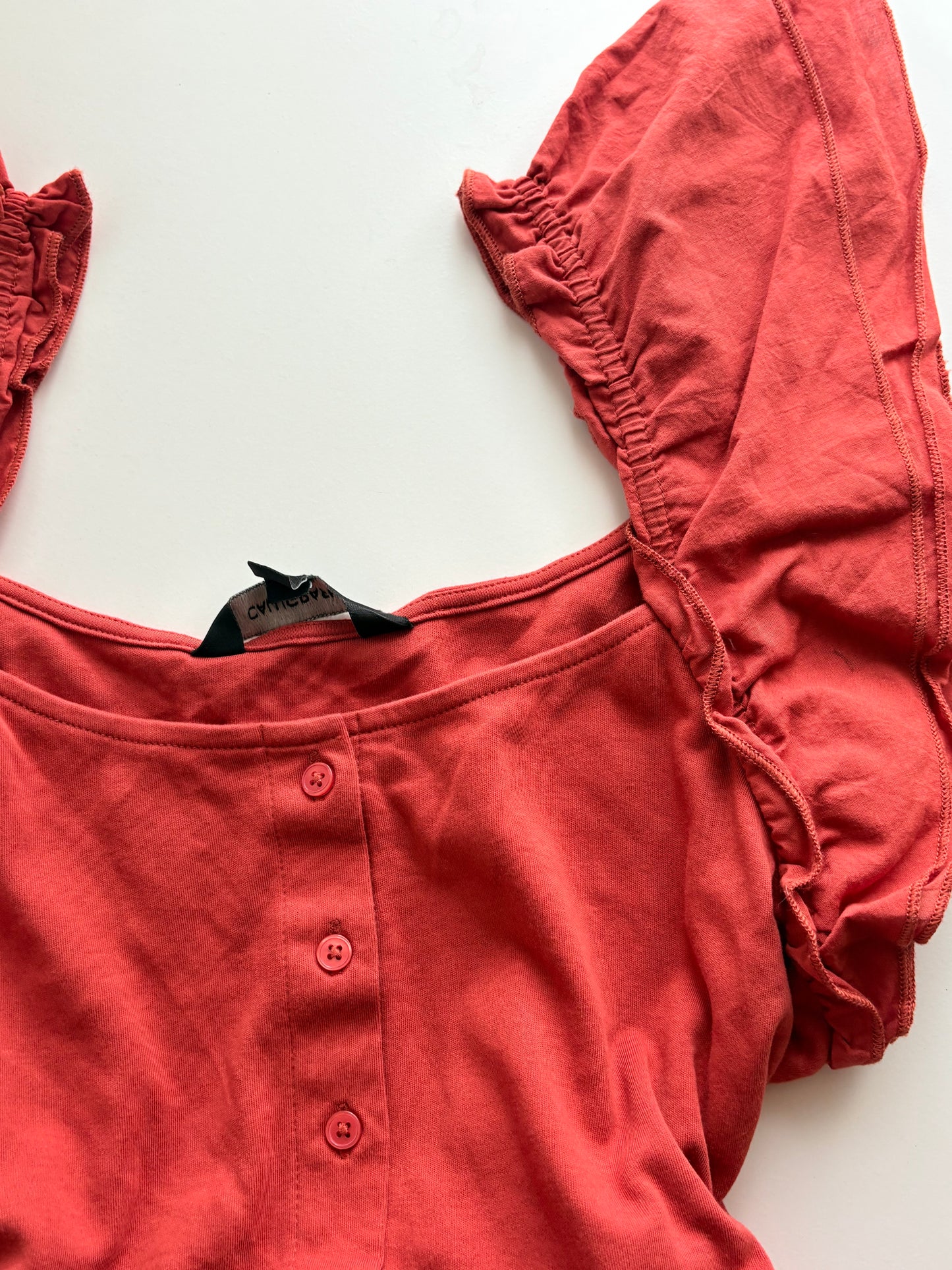 Orange doll top