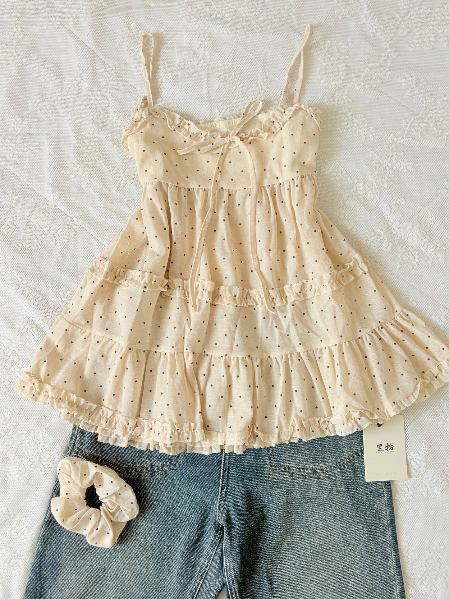 Georgia polka top