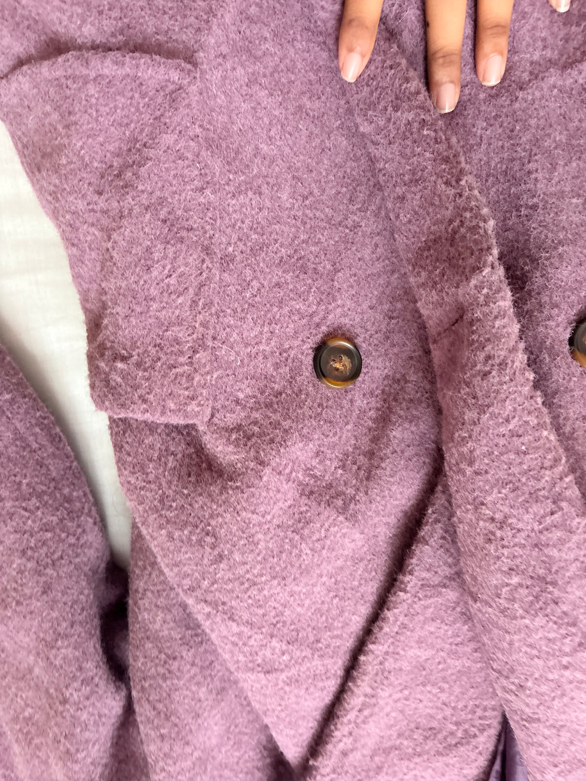 Lavender long coat