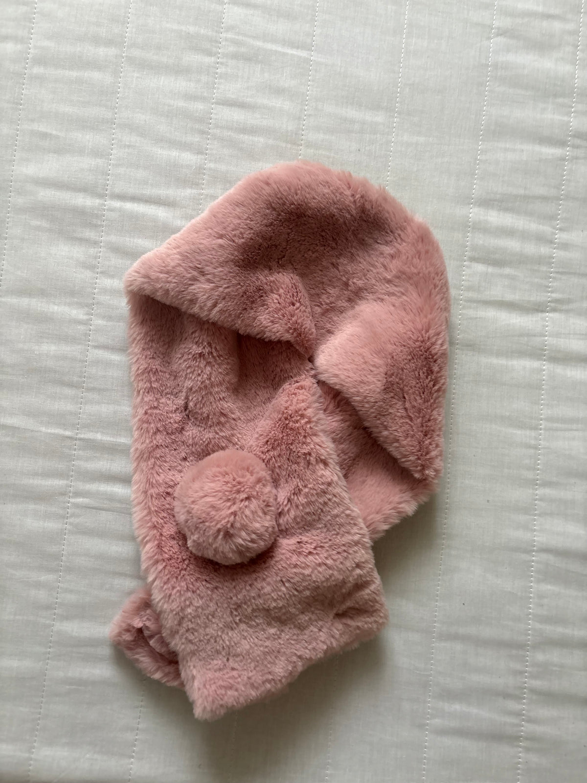 Pink scarf