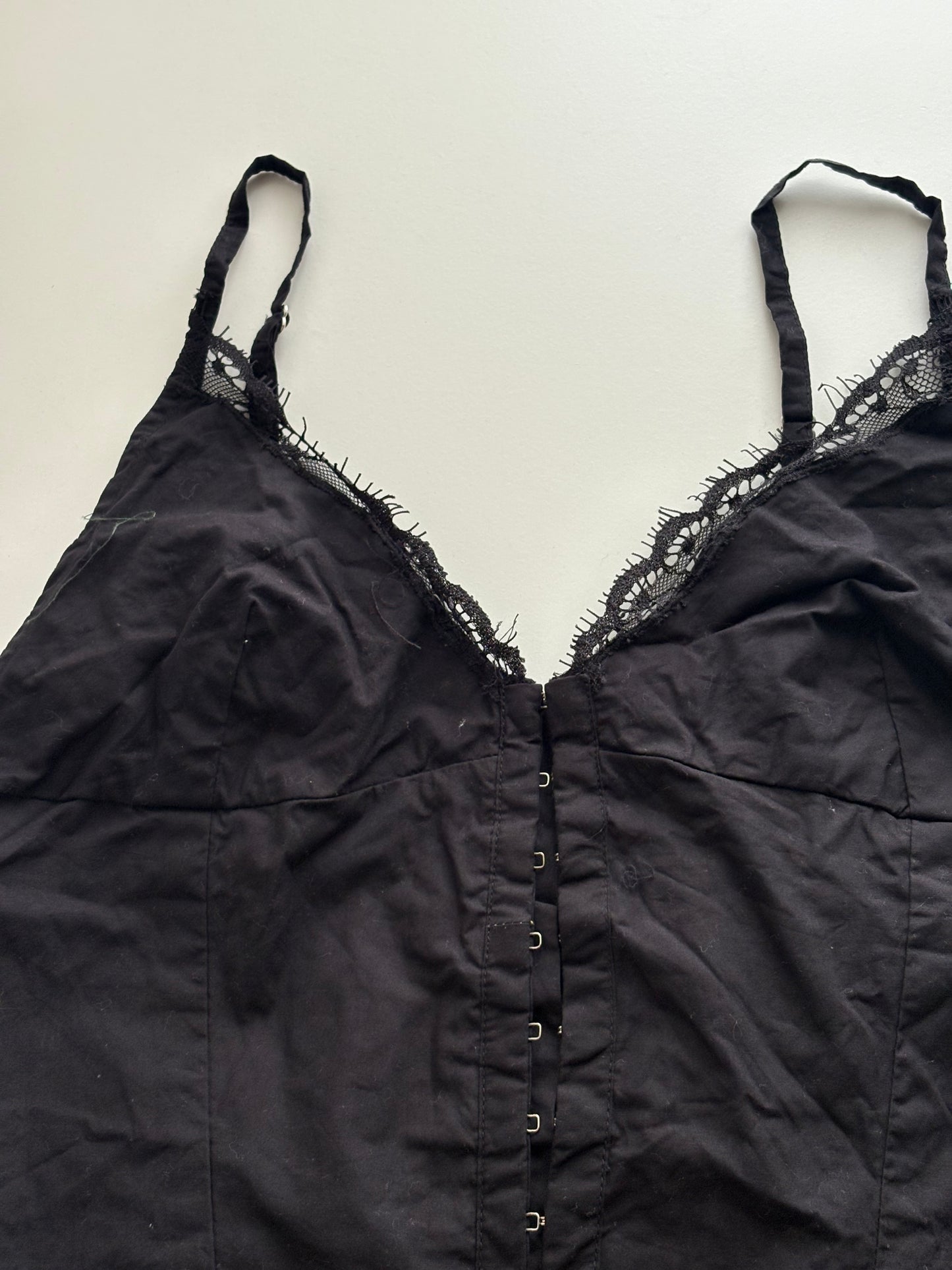 Black corset top
