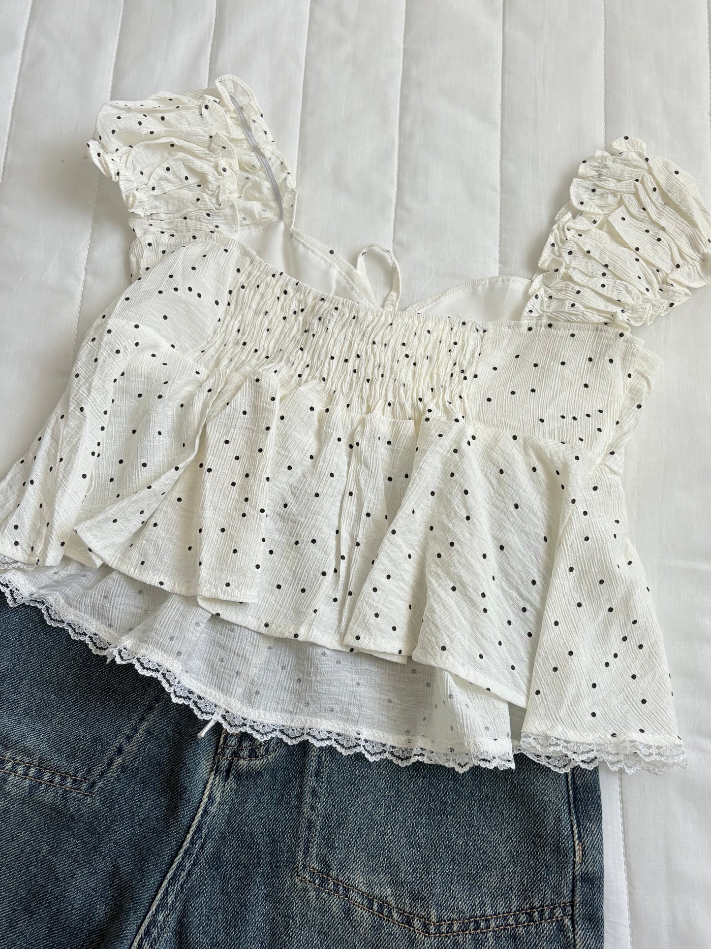 Nina polka top