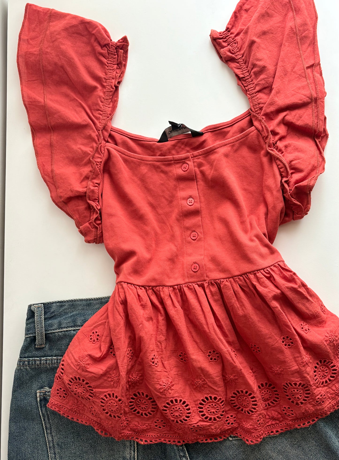 Orange doll top