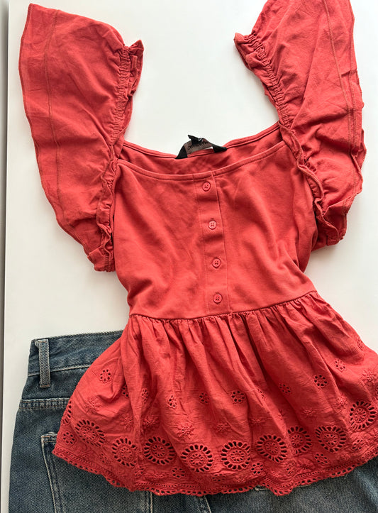 Orange doll top
