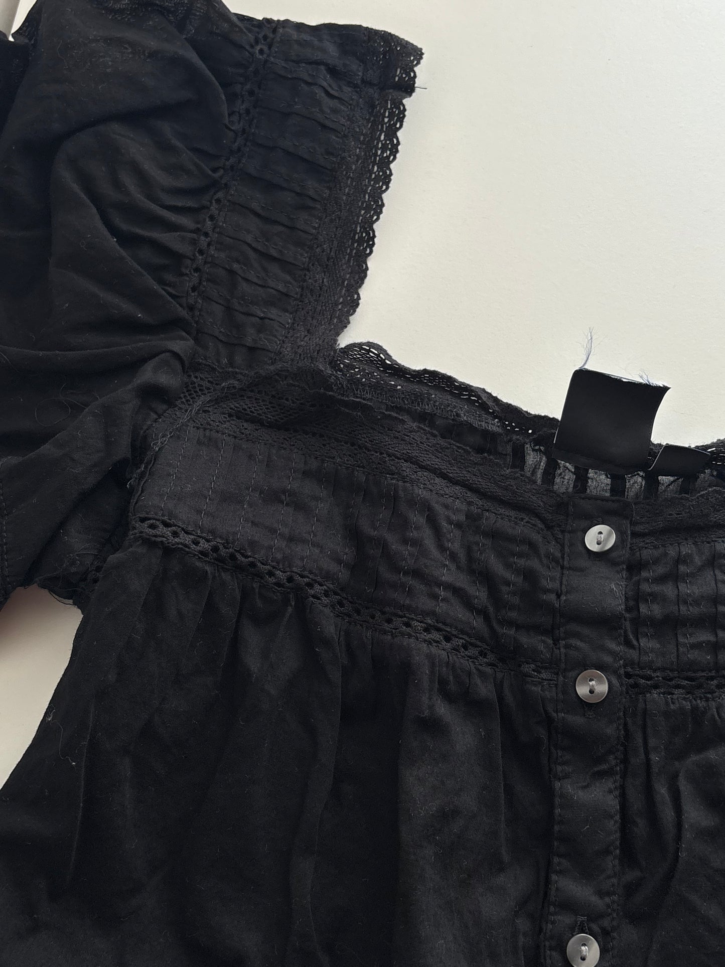 Black cotton top