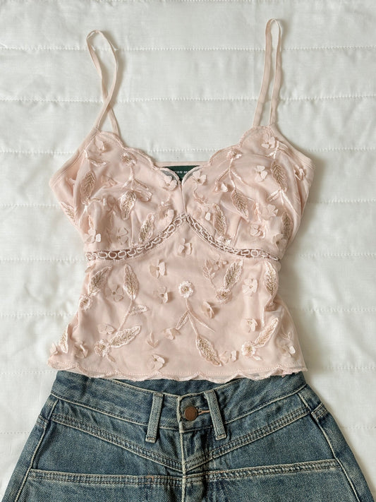 Peach applique