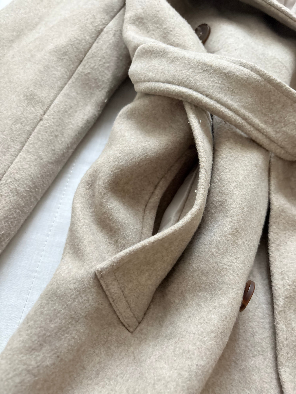 Beige coat