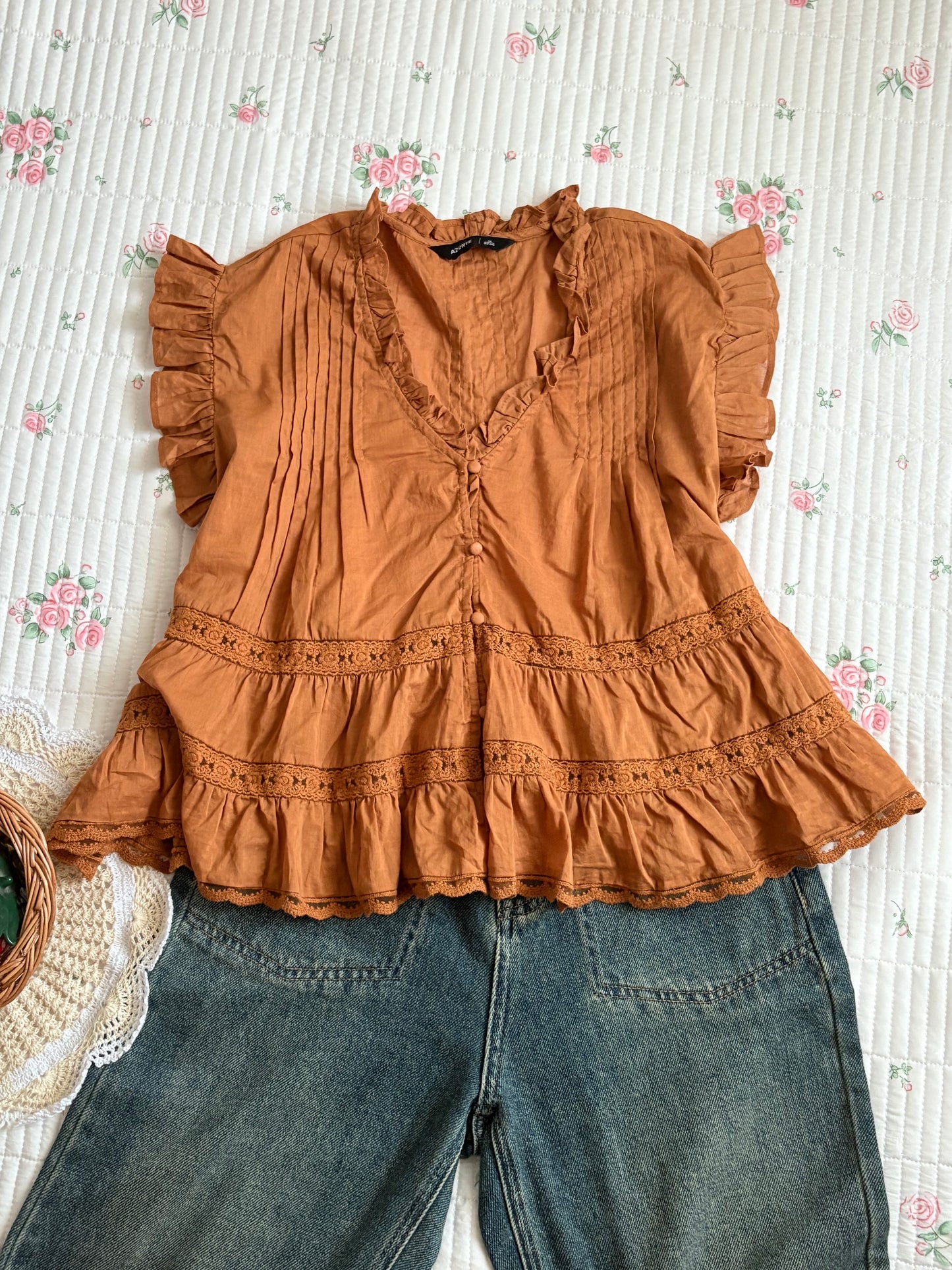 Tan a line top