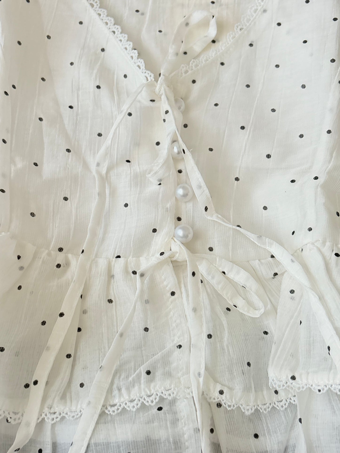 Daisy polka top