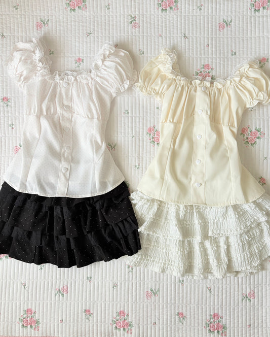 Suzy babydoll top