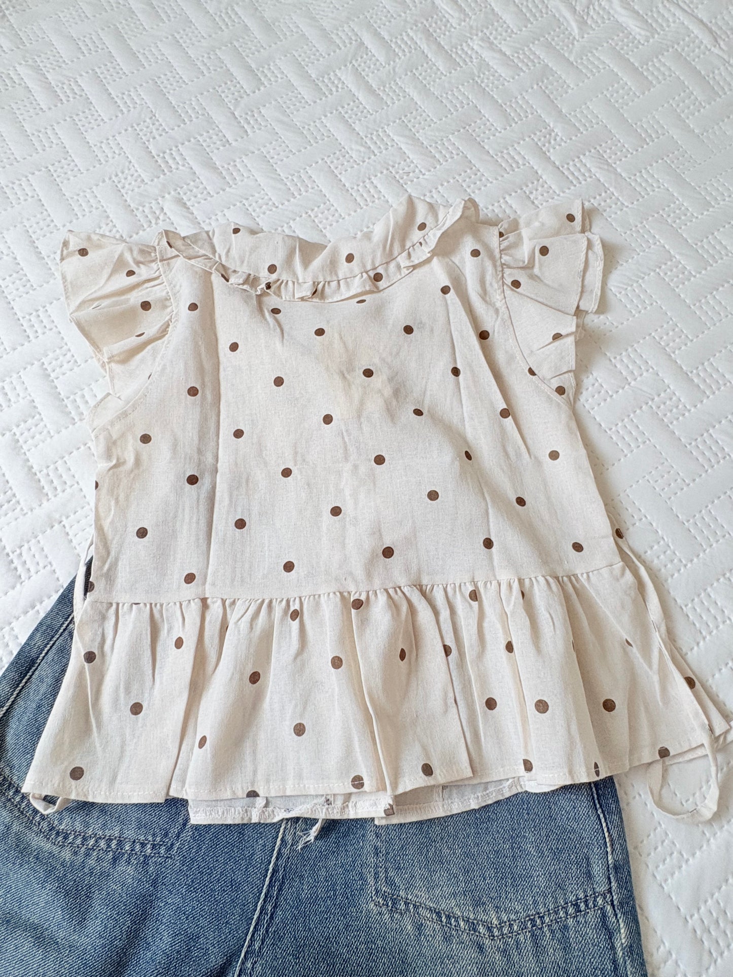 Clara polka top