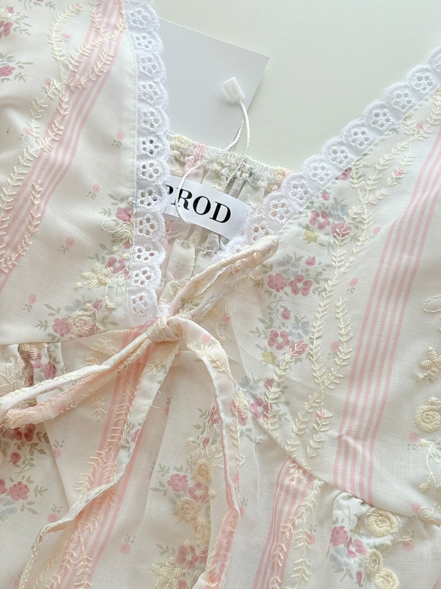 Stella embroidered top
