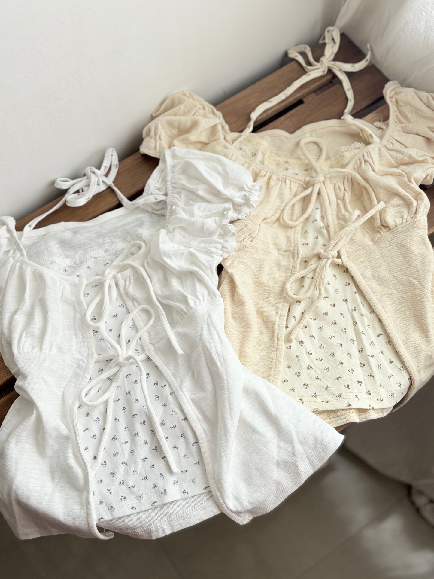 Cloud floral top