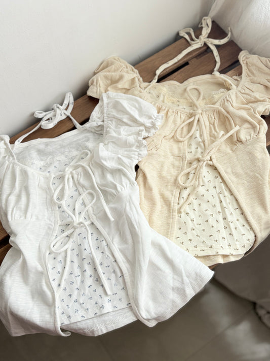 Cloud floral top