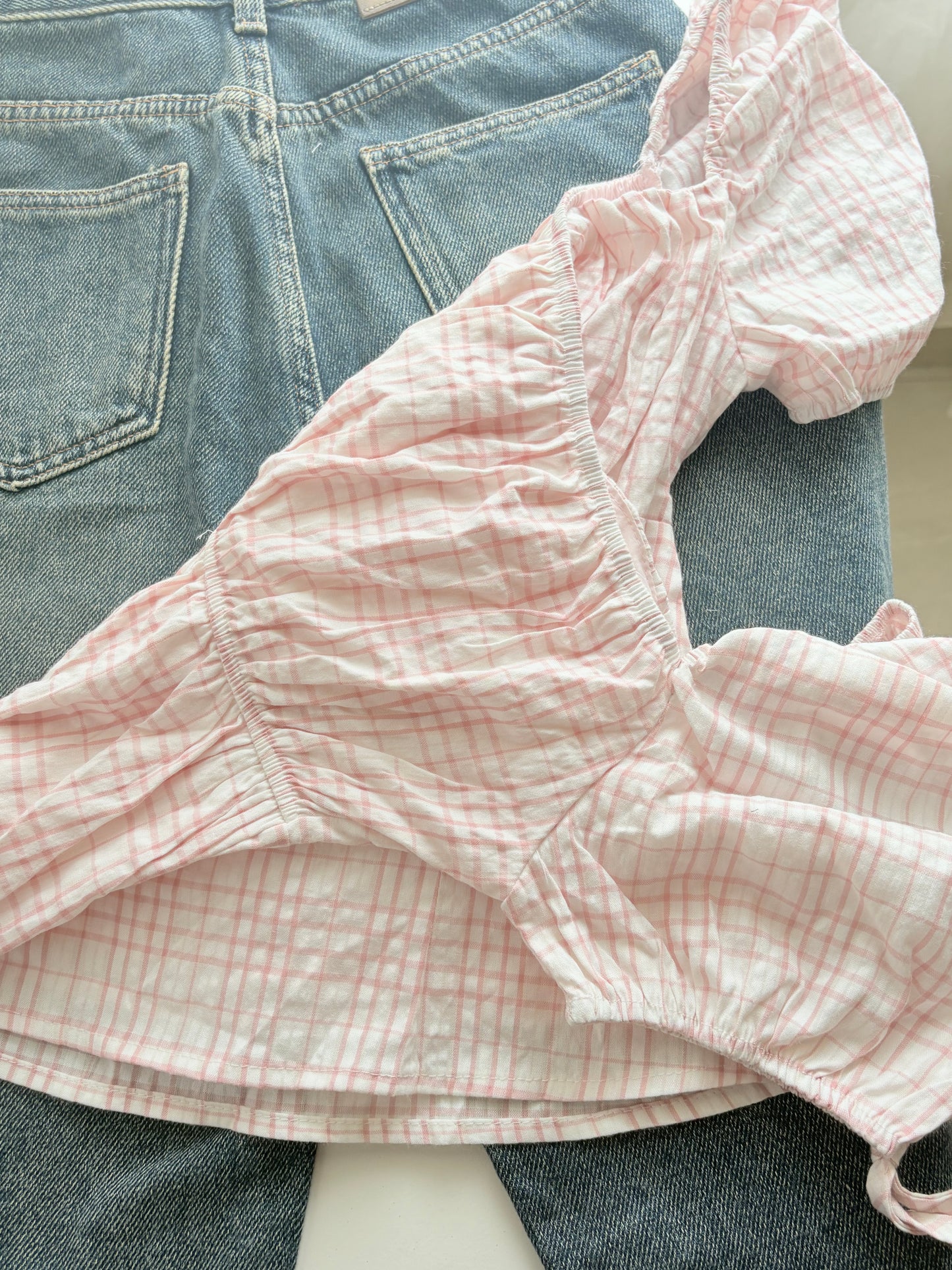 Jil plaid top