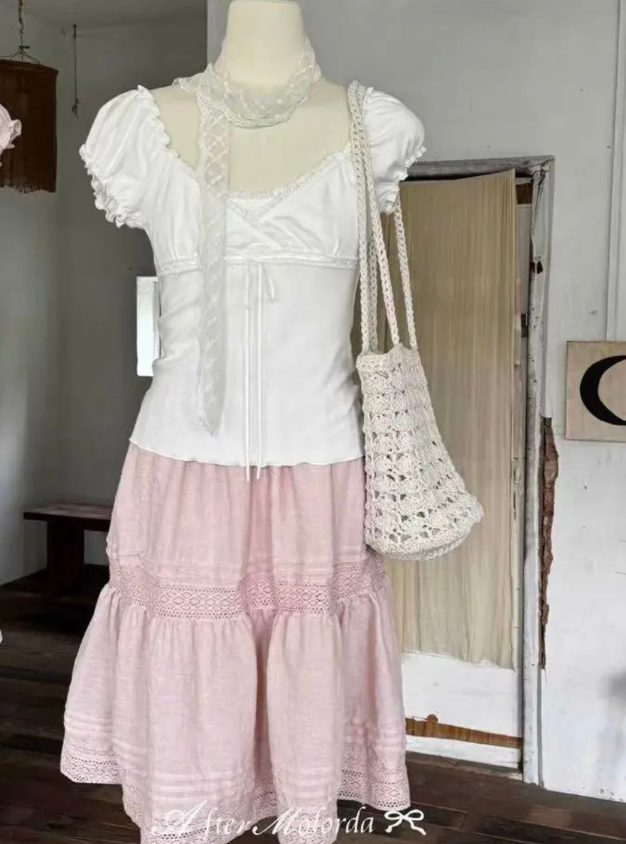 Julie lace top