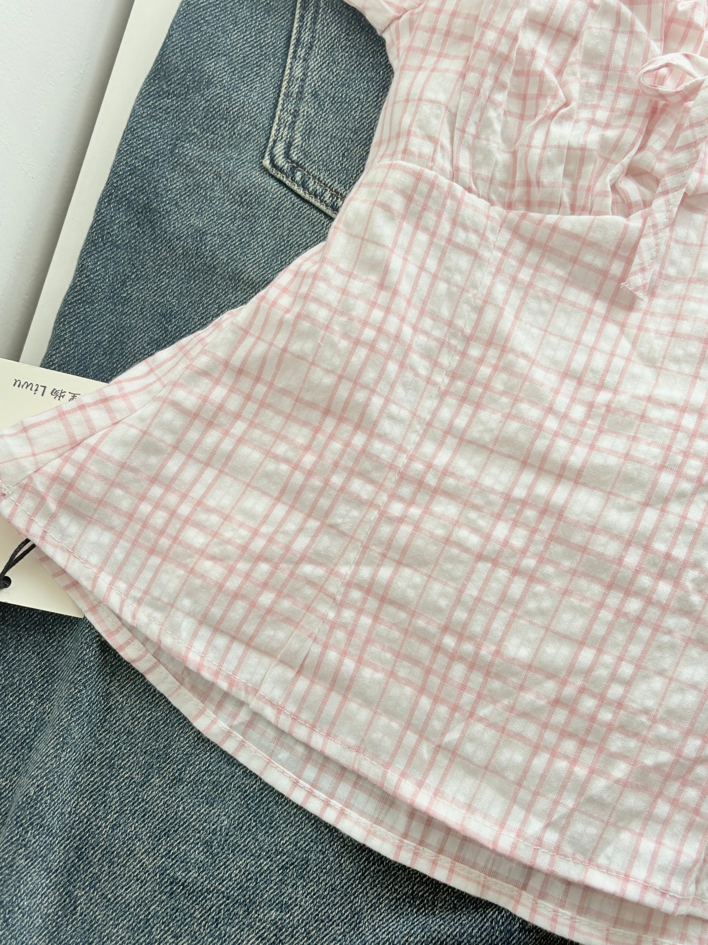 Jil plaid top