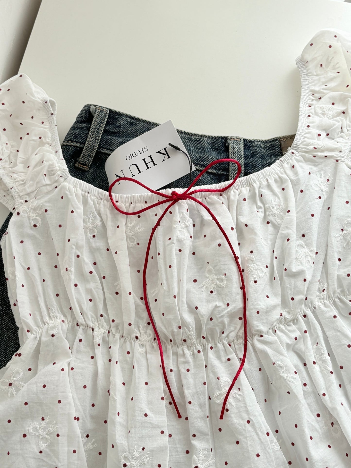 Sasha polka top