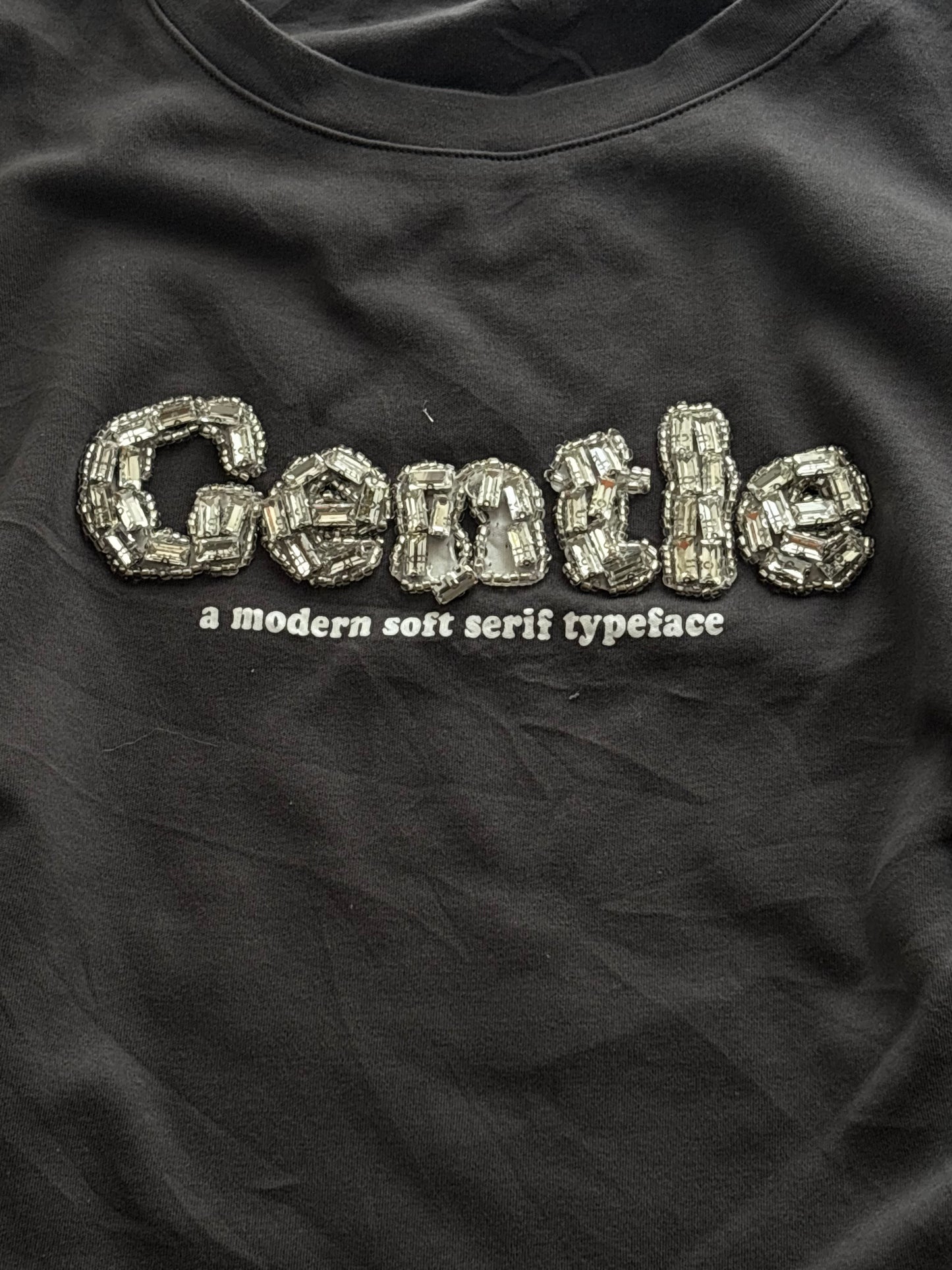 Gentle bejewelled top