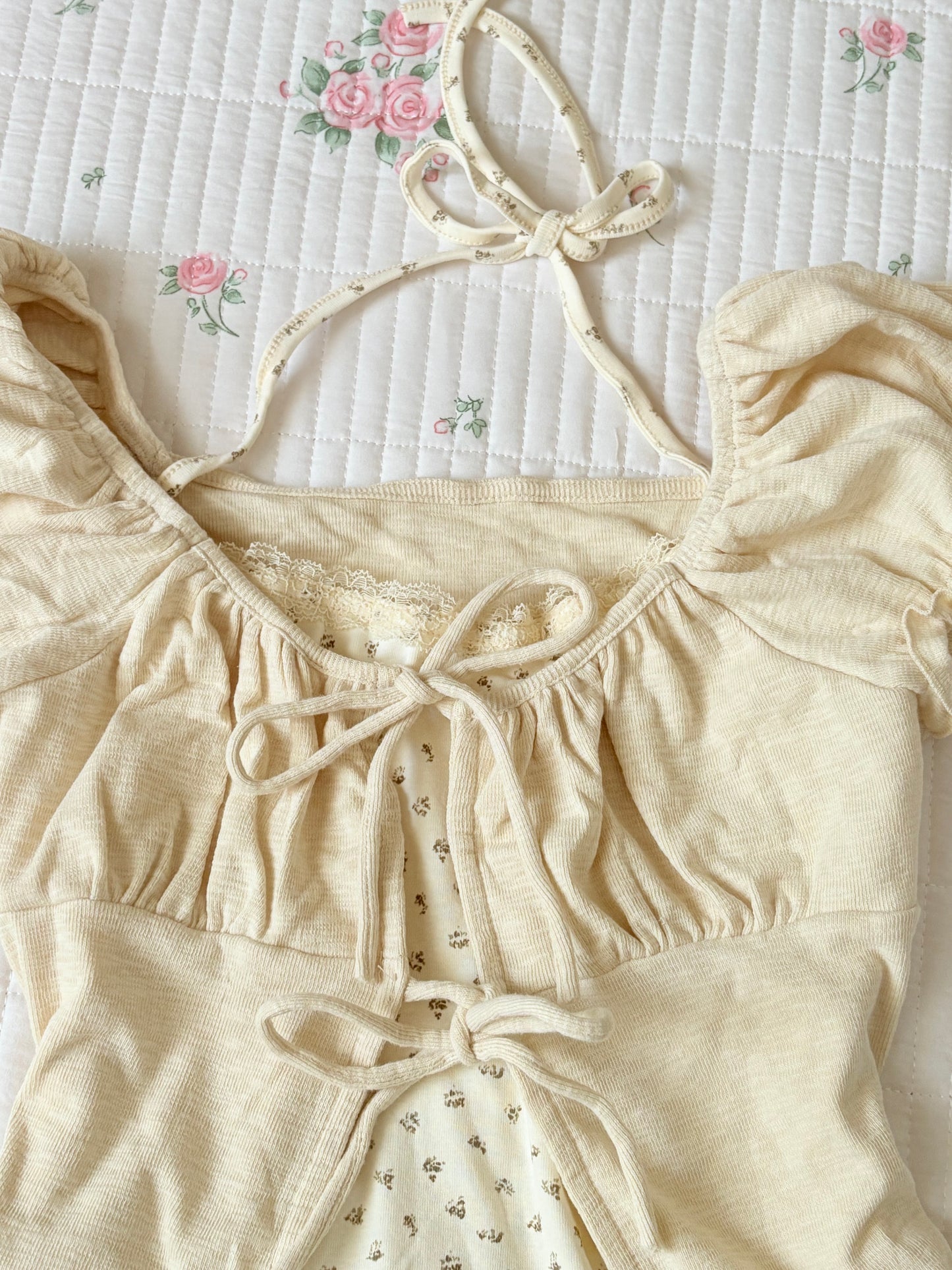 Cloud floral top