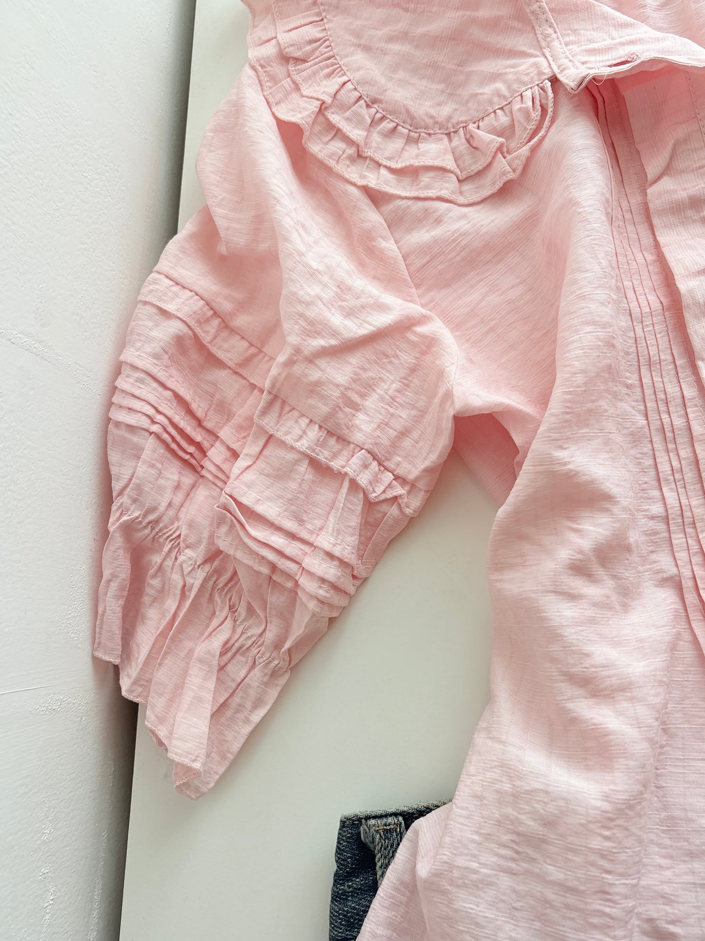 Pink blouse