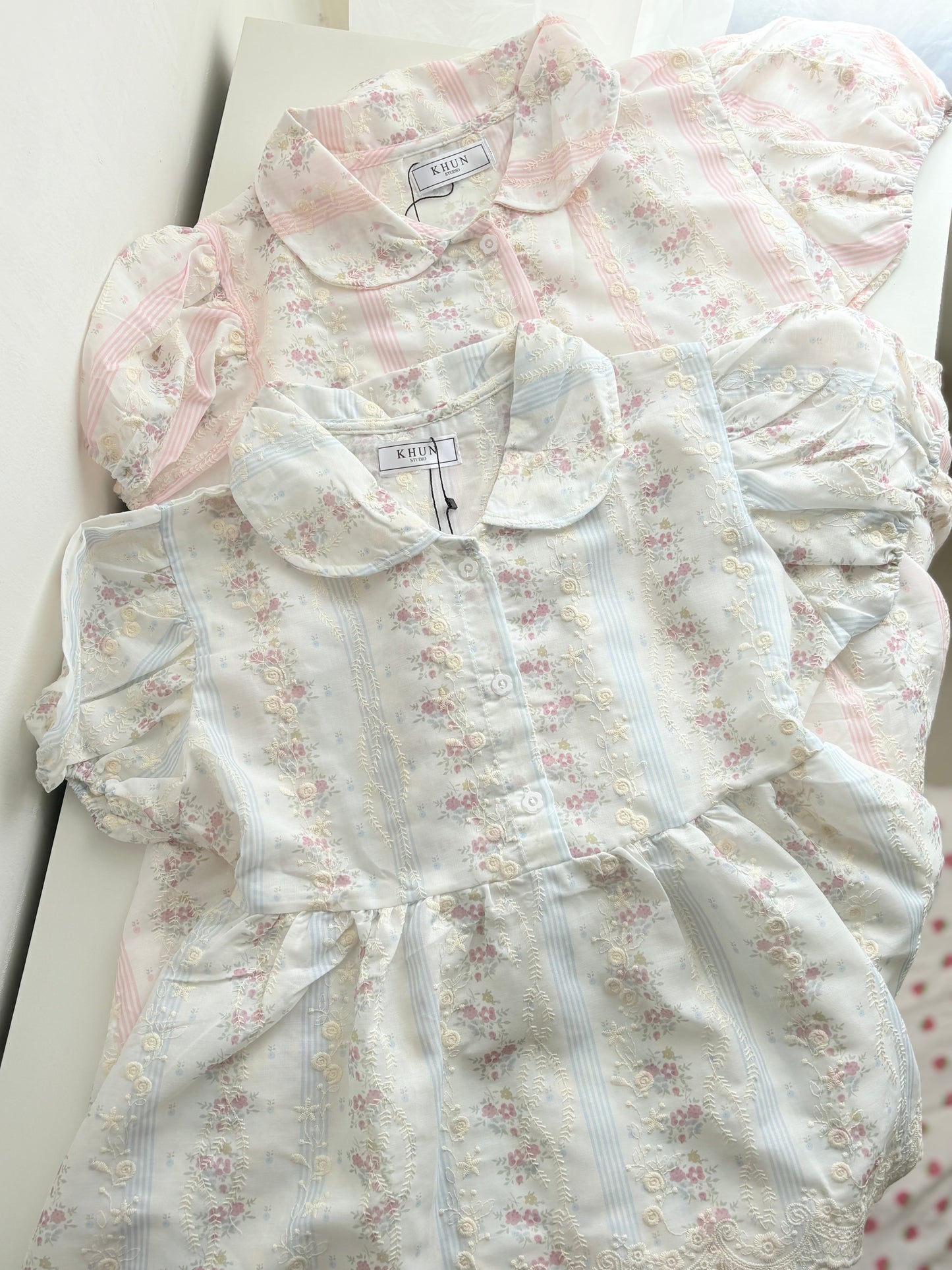 Stella embroidered top