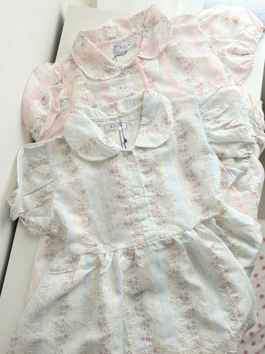 Stella embroidered top