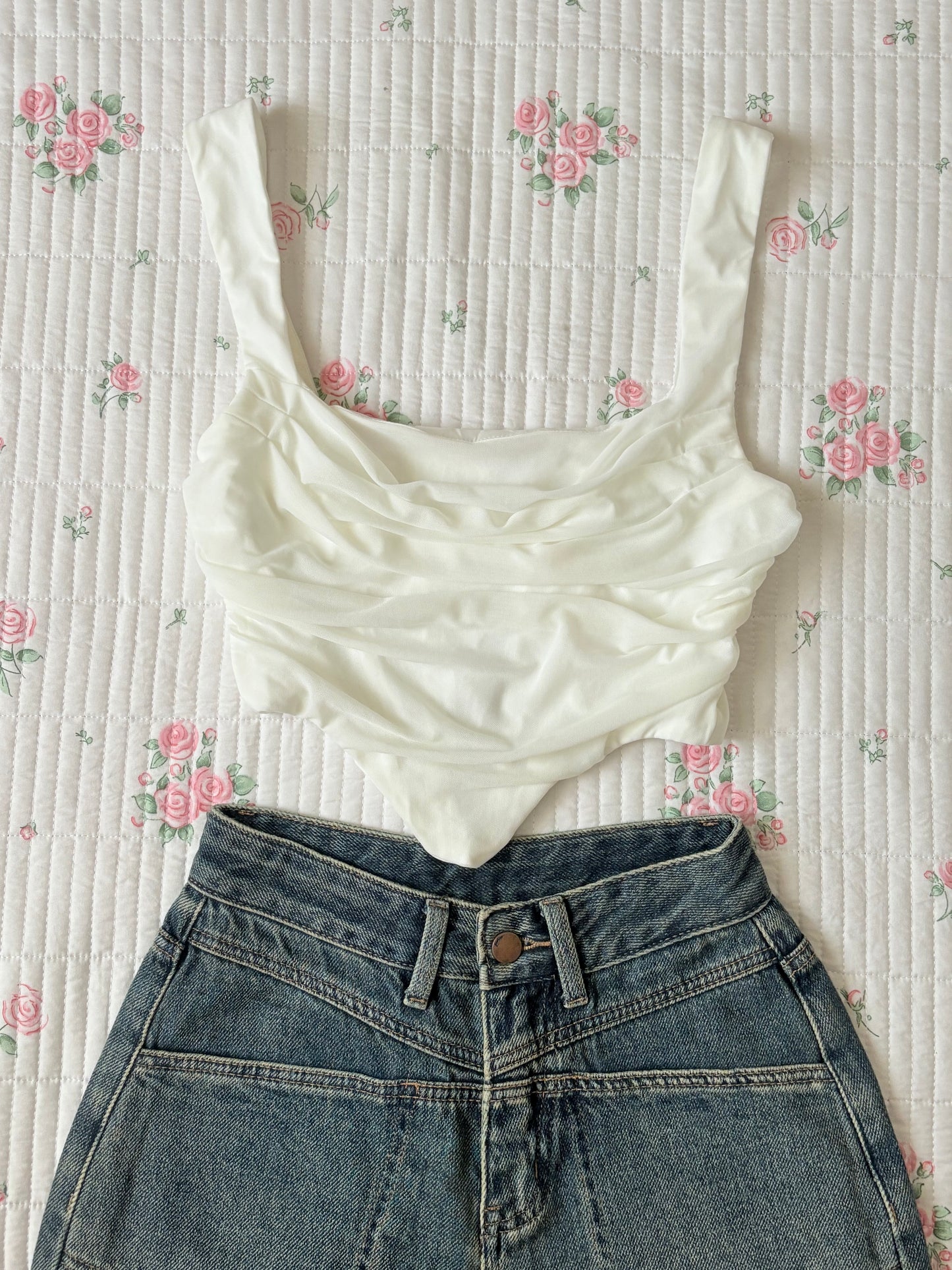 White corset