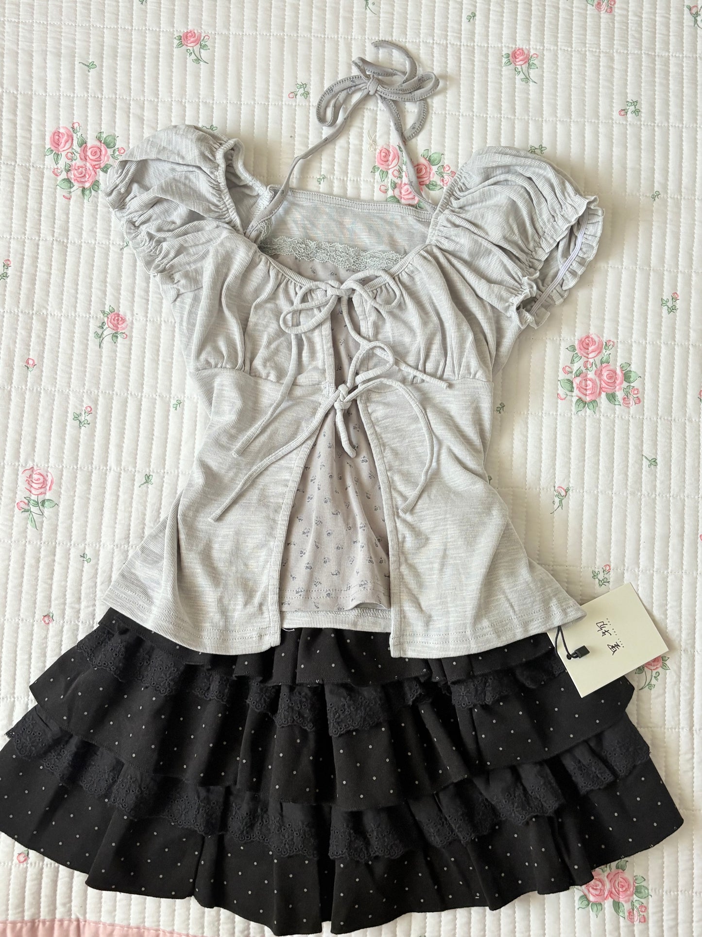 Cloud floral top
