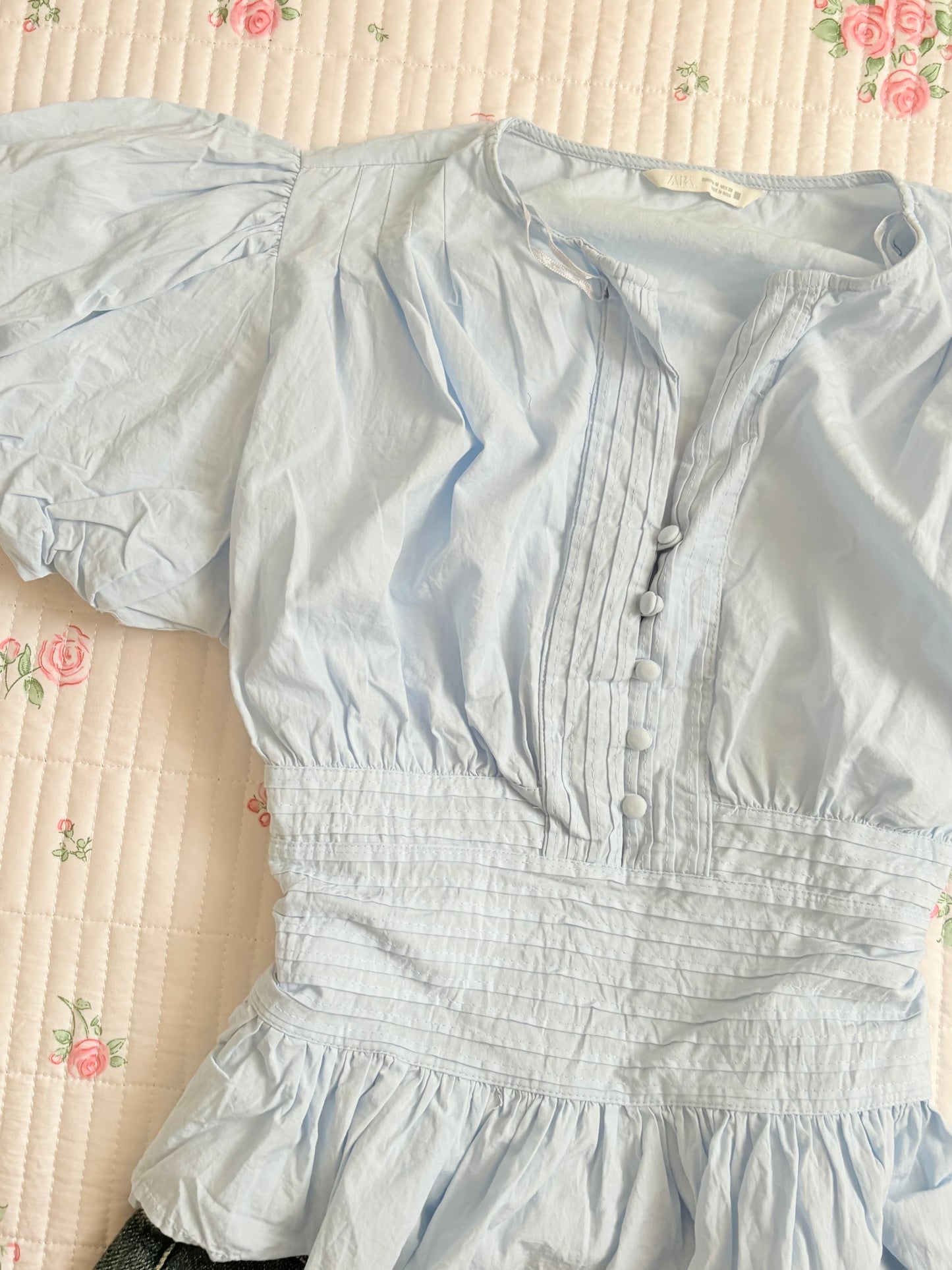 Blue doll top