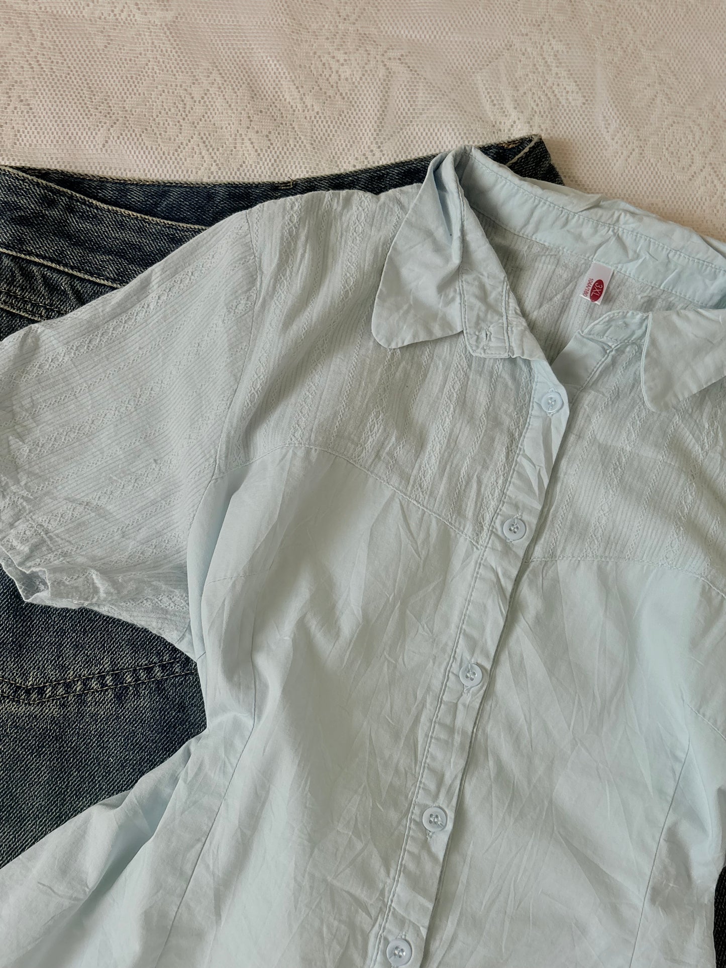 Blue shirt