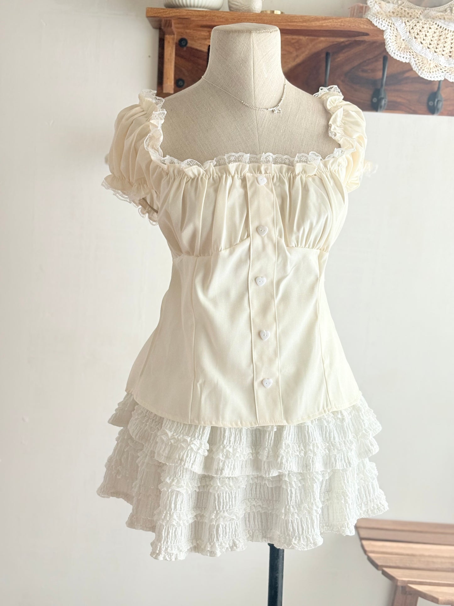 Suzy babydoll top
