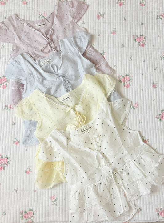 Daisy polka top