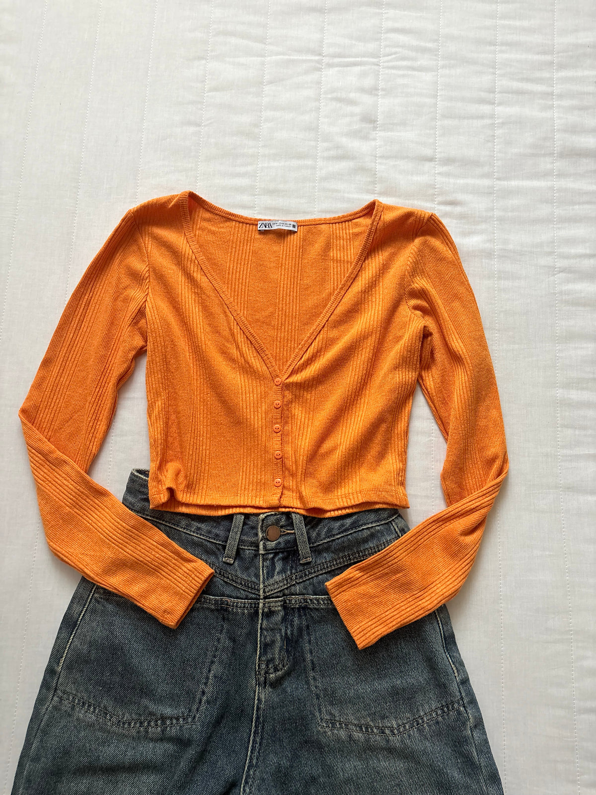 Orange top