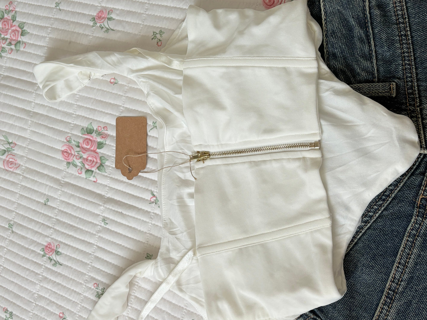 White corset