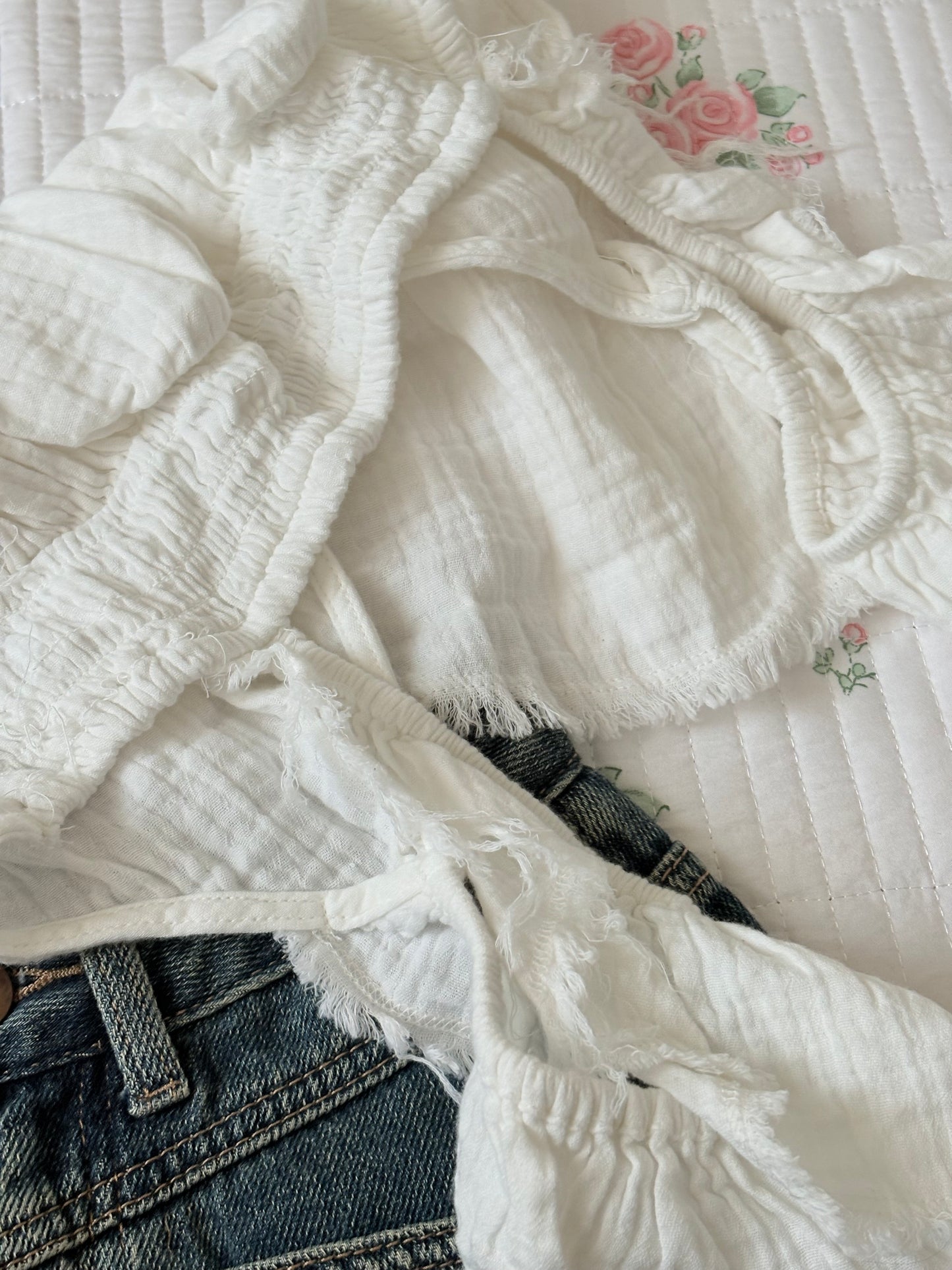 Muslin doll top