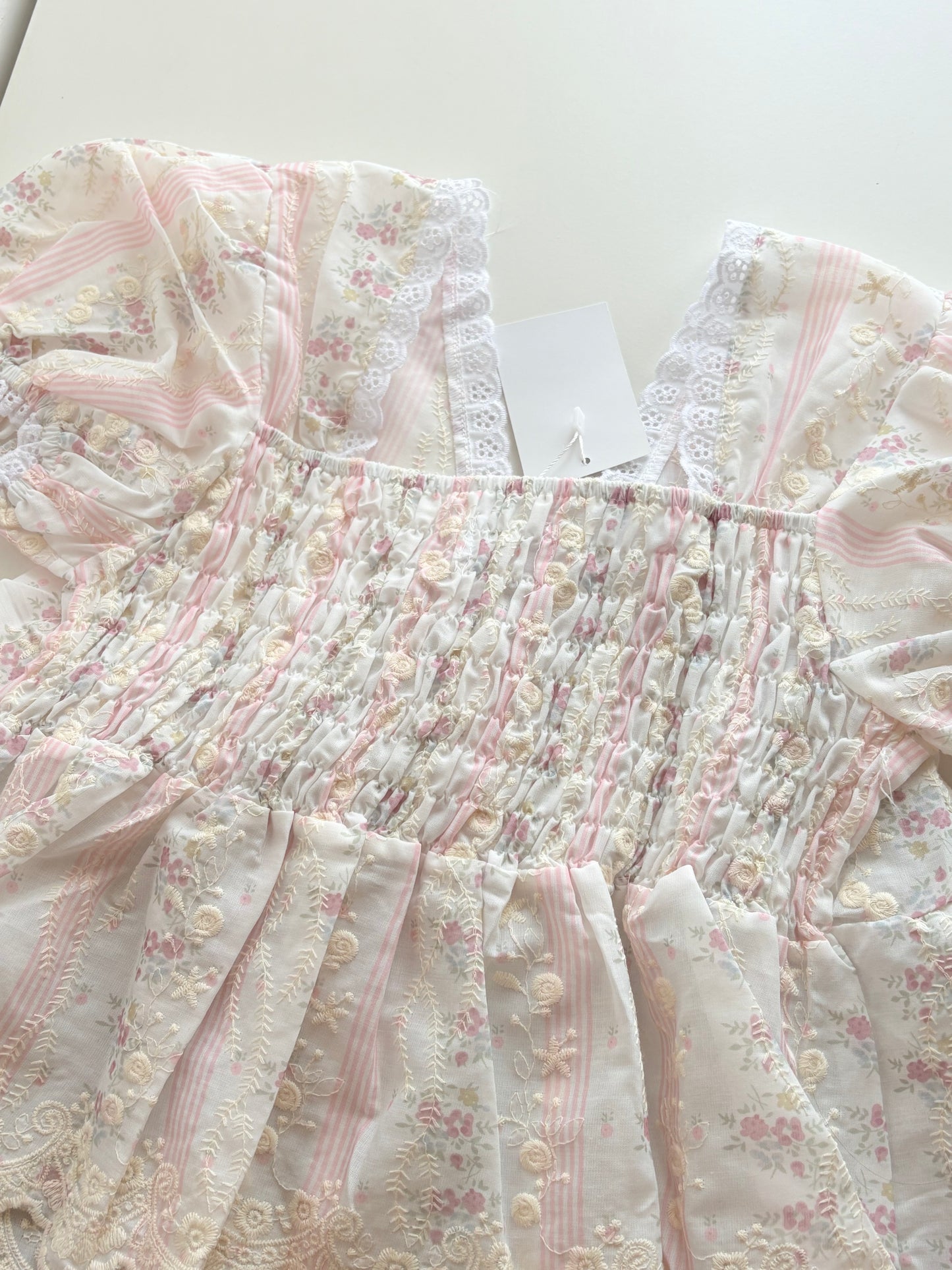 Stella embroidered top