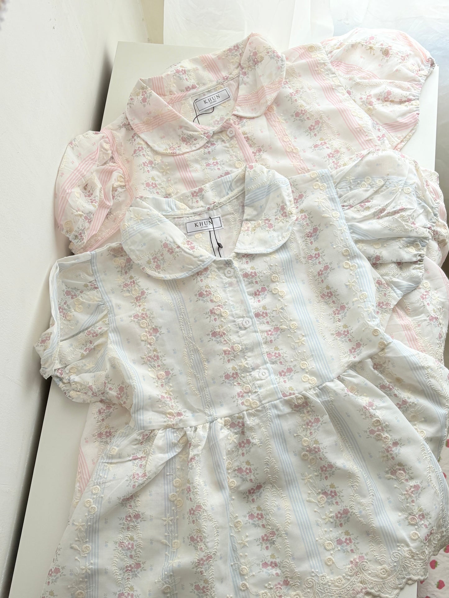 Stella embroidered top