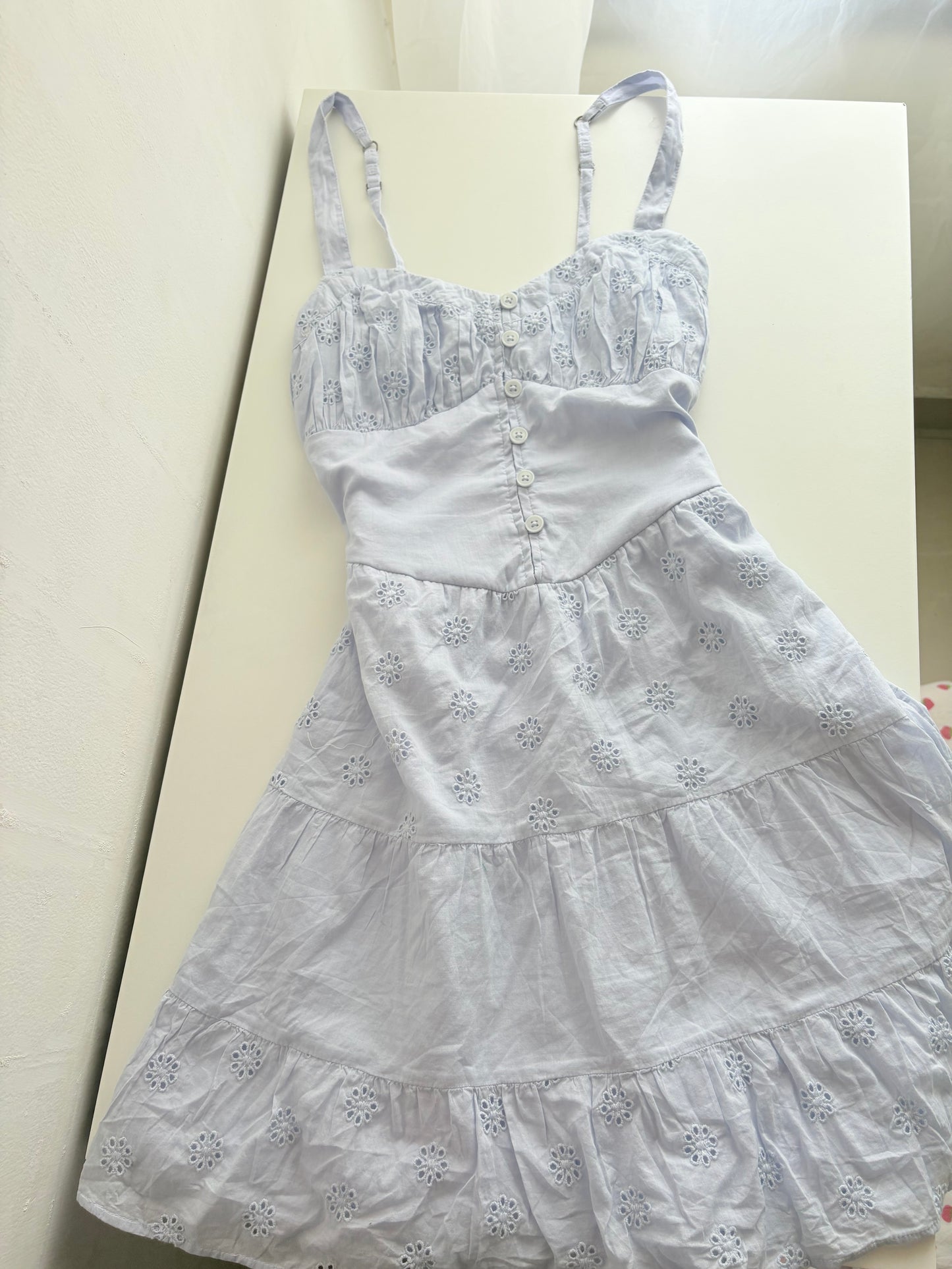 Icy blue hollister dress