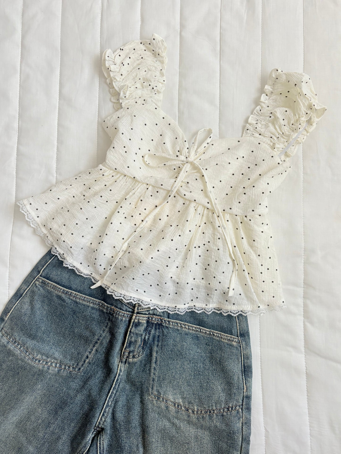 Nina polka top