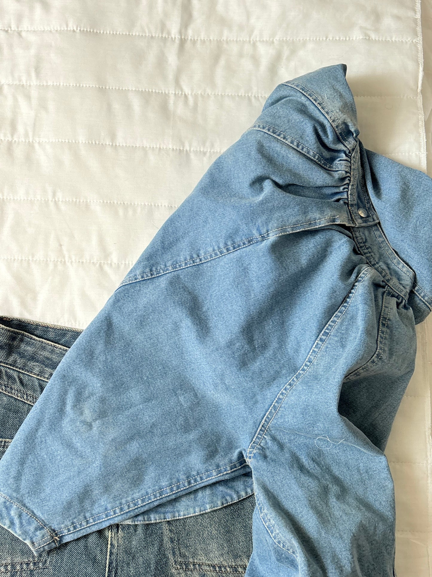 Denim top