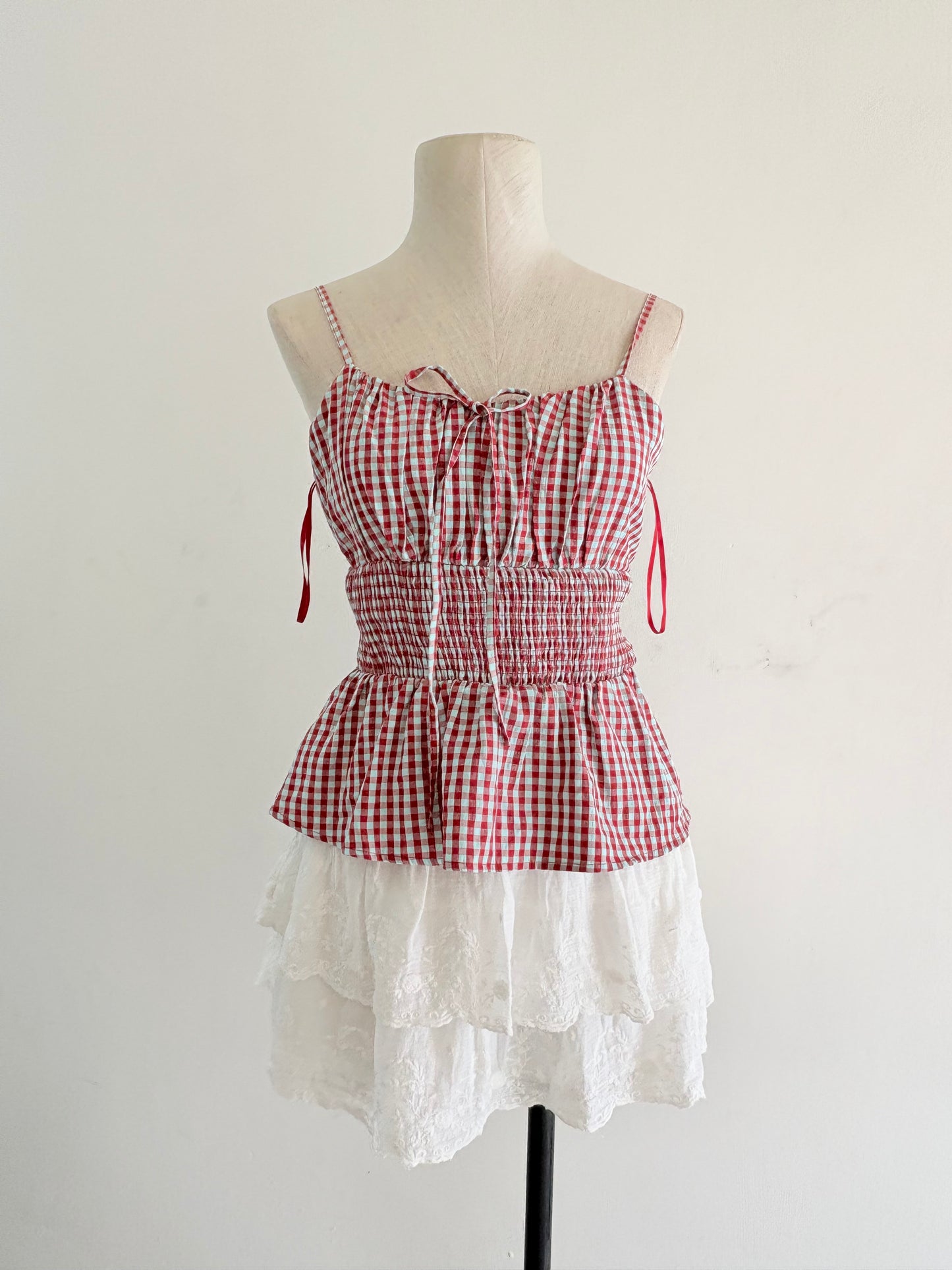 Gingham top